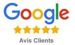 Google Avis Clients - cinq étoiles